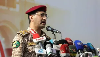 يحيى &zwnj;سريع المتحدث العسكري باسم الجماعة المتحالفة مع إيران
