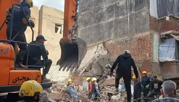  النيابة الإدارية تحقق في انهيار عقار بحي شرق الإسكندرية