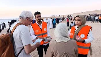 الرعاية الصحية تؤمّن طبيًا احتفالات تعامد الشمس على وجه الملك رمسيس الثاني بمعبد أبو سمبل