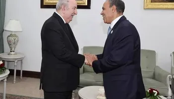لقاء وزير الخارجية والرئيس الجزائري