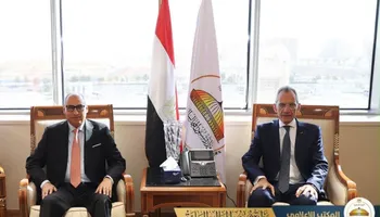 وزير شئون المجالس النيابية يستقبل رئيس مجلس الدولة