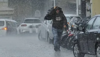 أمطار رعدية