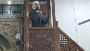الدكتور حسن نجم الدين إمام وخطيب مسجد الملك فاروق 