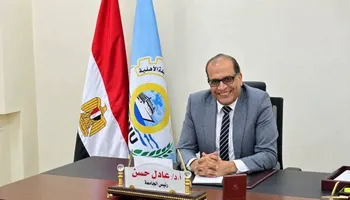 الدكتور عادل حسن رئيس جامعة الإسماعيلية الأهلية 