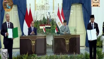 الرئيس السيسي في إندونسيا 