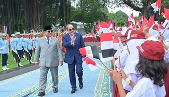 السيسي يغادر إندونيسيا