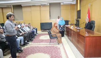 اللقاء المفتوح للمواطنين ببنى سويف 