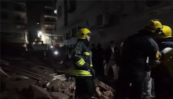 انهيار عقار بطنطا