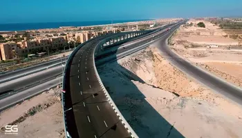تحويلات مرورية بالطريق الدولي الساحلي بالعلمين الجديدة
