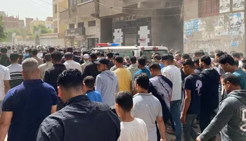 تشييع جثماني الضحيتين