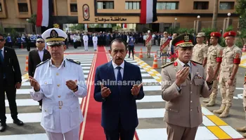 جانب من الاحتفال بذكرى انتصار أكتوبر 