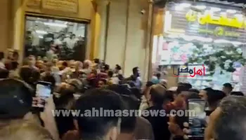 جانب من الجنازة 