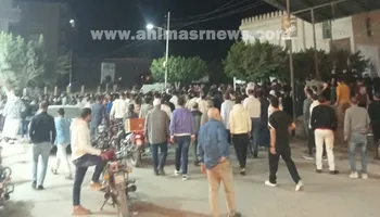 جانب من تشييع الجثمان 