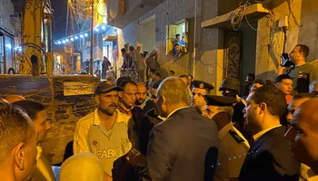 جانب من تفقد موقع الحادث 
