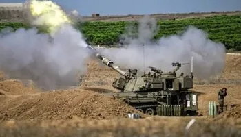 قوات الاحتلال تستهدف بالقذائف محيط تل الأحمر الشرقى &rlm;بسوريا