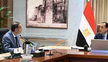 مدبولي مع رئيس الرقابة المالية