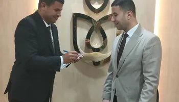 مراسل أهل مصر مع مدير فرع الهيئة العامة للرعاية الصحية بالإسماعيلية 