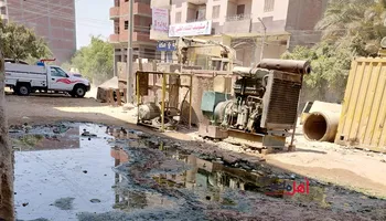 مياة الصرف الصحي بمساكن دار السلام
