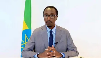 وزير الخارجية الإثيوبيي جديون تيموثيوس