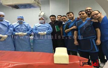  مستشفى أحمد ماهر تجري أول قسطرة قلبية اليوم
