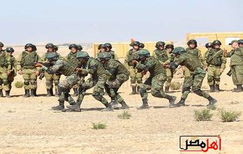 ختام فعاليات التدريب المشترك لقوات المظلات المصرية والروسية 