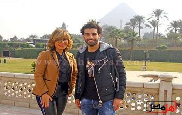 محمد صلاح مع لميس الحديدي