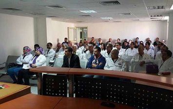 محاضرة توعوية بمستشفى شرم الشيخ الدولي