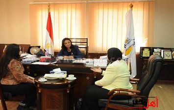  مايا مرسى رئيسة المجلس القومى للمرأة
