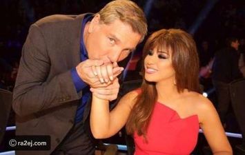  نجوى كرم وعلي جابر