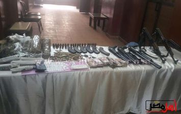 ضبط اسلحة نارية
