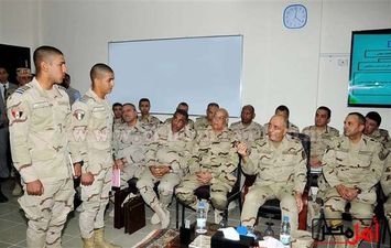  الفريق محمود حجازى رئيس أركان حرب القوات المسلحة