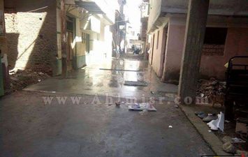 تطوير شوارع مدينة كفر سعد