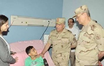  الفريق محمود حجازى رئيس أركان حرب القوات المسلحة