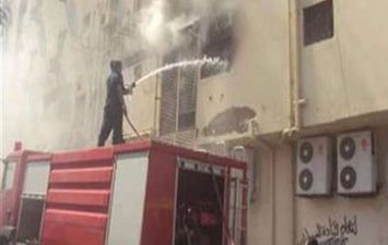 حريق مستشفى كفر الشيخ العام