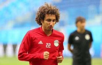  عمرو وردة لاعب المنتخب المصري