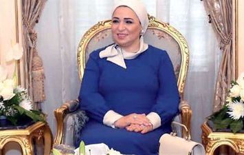  السيدة انتصار السيسى قرينة الرئيس عبد الفتاح السيسي