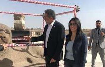 وزير الآثار يتفقد متحف شرم الشيخ