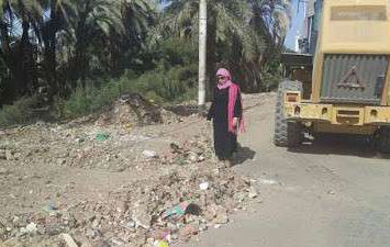  حملة تطهير بقرى مركز قوص بقنا