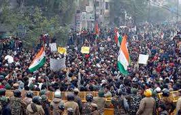 احتجاجات بالهند ضد قانون الجنسية الجديد