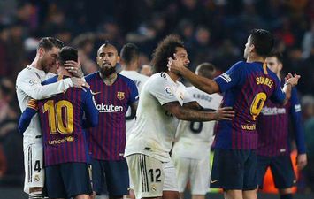 مباراة برشلونة وريال مدريد