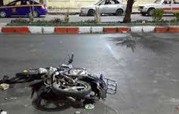 إصابة شخص في حادث انقلاب دراجة نارية بالشرقية