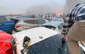 صورة من الحادث