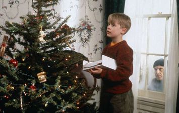 مشهد من Home Alone