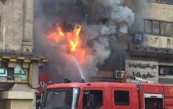 السيطرة على حريق بمحل تجاري في حلوان