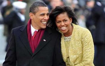 أوباما وزوجته