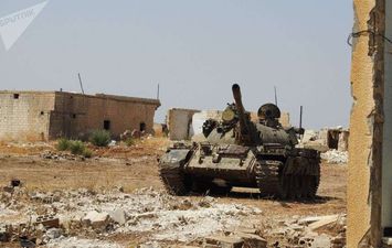 الجيش السوري في عملية تحرير معرشورين (سبوتنيك)
