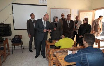 امتحانات الشهادة الاعدادية ببني سويف 