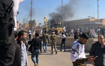   صِدامات في المساحات القريبة من ساحة التحرير وسط بغداد 