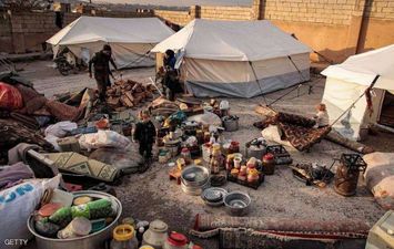  مخيمات النازحين في شمال شرق سوريا 