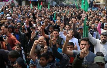 مظاهرات في قطاع غزة